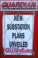 Northwich Guardian Billboard